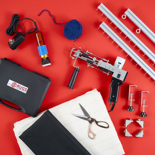 Tufting Starter Kit - (Tufting Machine, Frame, Clippers + MORE)