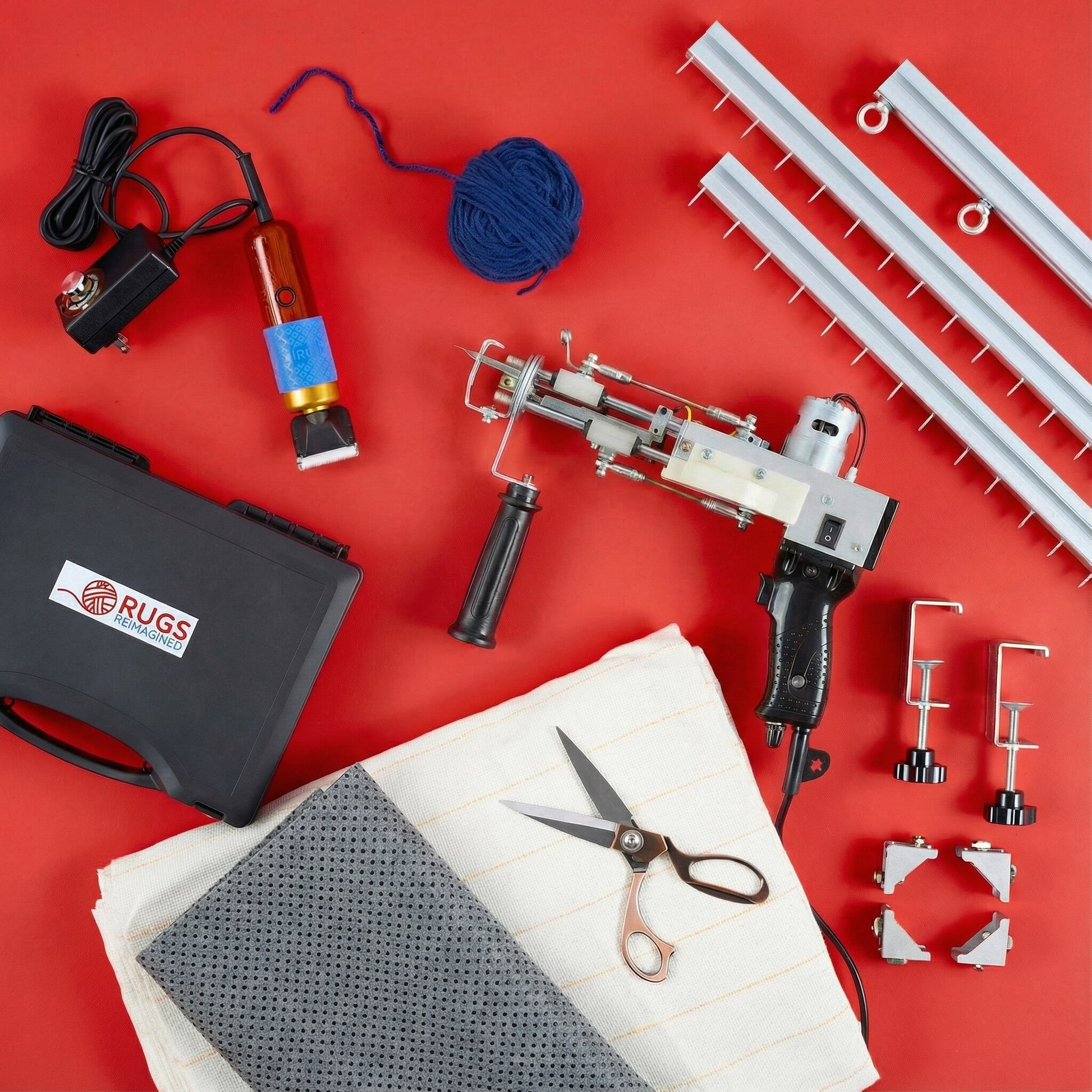 rug framing tools and materials kit